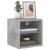 Comode TV de perete cu lumini LED 2 buc. gri beton 30x28,5x30cm GartenMobel Dekor