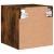 Comode TV cu lumini LED, 2 buc., stejar fumuriu, 30x28,5x30 cm GartenMobel Dekor