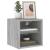 Comodă TV de perete cu lumini LED, gri sonoma 30x28,5x30 cm GartenMobel Dekor