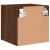 Comode TV cu lumini LED, 2 buc., stejar maro, 30x28,5x30 cm GartenMobel Dekor