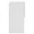 Comode TV cu lumini LED, 2 buc., alb, 30,5x30x60 cm GartenMobel Dekor
