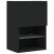 Comodă TV cu lumini LED, negru, 40,5x30x60 cm GartenMobel Dekor