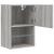 Comodă TV cu lumini LED, gri sonoma, 40,5x30x60 cm GartenMobel Dekor