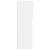 Comode TV cu lumini LED, 2 buc., alb, 40,5x30x90 cm GartenMobel Dekor