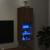 Comodă TV cu lumini LED, stejar maro, 40,5x30x102 cm GartenMobel Dekor