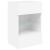 Comodă TV de perete cu lumini LED, alb, 40x30x60,5 cm GartenMobel Dekor