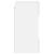 Comode TV de perete cu lumini LED, 2 buc., alb, 40x30x60,5 cm GartenMobel Dekor