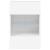 Comode TV de perete cu lumini LED, 2 buc., alb, 40x30x60,5 cm GartenMobel Dekor