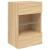 Comodă TV de perete cu lumini LED, stejar sonoma, 40x30x60,5 cm GartenMobel Dekor