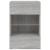Comodă TV de perete cu lumini LED, gri sonoma, 40x30x60,5 cm GartenMobel Dekor