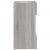 Comodă TV de perete cu lumini LED, gri sonoma, 40x30x60,5 cm GartenMobel Dekor