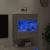 Comodă TV de perete cu lumini LED, gri sonoma, 58,5x30x60,5 cm GartenMobel Dekor