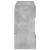 Comodă TV de perete cu lumini LED, gri beton, 78,5x30x60,5 cm GartenMobel Dekor