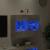 Comodă TV de perete cu lumini LED, gri beton, 78,5x30x60,5 cm GartenMobel Dekor
