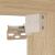Noptieră cu lumini LED montată pe perete, stejar sonoma GartenMobel Dekor