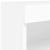 Comode TV cu lumini LED, 2 buc., alb, 60x30x30 cm GartenMobel Dekor
