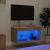 Comodă TV cu lumini LED, stejar sonoma, 60x30x30 cm GartenMobel Dekor
