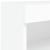 Comode TV cu lumini LED, 2 buc., alb, 60x30x30 cm GartenMobel Dekor