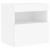 Comodă TV de perete cu lumini LED, alb, 40x30x40 cm GartenMobel Dekor