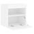 Comodă TV de perete cu lumini LED, alb, 40x30x40 cm GartenMobel Dekor