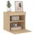 Comodă TV de perete cu lumini LED, stejar sonoma, 40x30x40 cm GartenMobel Dekor