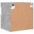 Comodă TV de perete cu lumini LED, gri beton, 40x30x40 cm GartenMobel Dekor
