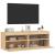 Comodă TV de perete cu LED, 2 buc. stejar sonoma, 60x30x40 cm GartenMobel Dekor