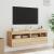 Comodă TV de perete cu LED, 2 buc. stejar sonoma, 60x30x40 cm GartenMobel Dekor