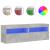 Comode TV de perete cu lumini LED 2 buc. gri beton 60x30x40 cm GartenMobel Dekor