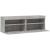 Comode TV de perete cu lumini LED 2 buc. gri beton 60x30x40 cm GartenMobel Dekor
