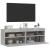 Comode TV de perete cu lumini LED 2 buc. gri beton 60x30x40 cm GartenMobel Dekor