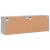 Comode TV de perete cu lumini LED 2 buc. gri beton 60x30x40 cm GartenMobel Dekor