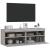 Comodă TV de perete cu LED, 2 buc, gri sonoma, 60x30x40 cm GartenMobel Dekor