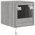 Comodă TV de perete cu lumini LED, gri sonoma, 30,5x35x30 cm GartenMobel Dekor
