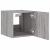 Comode TV cu lumini LED, 2 buc., gri sonoma, 30,5x35x30 cm GartenMobel Dekor