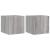 Comode TV cu lumini LED, 2 buc., gri sonoma, 30,5x35x30 cm GartenMobel Dekor