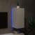Comodă TV de perete cu lumini LED, alb, 30,5x35x70 cm GartenMobel Dekor