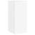 Comodă TV de perete cu lumini LED, alb, 30,5x35x70 cm GartenMobel Dekor