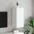 Comodă TV de perete cu lumini LED, alb, 30,5x35x70 cm GartenMobel Dekor