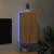Comodă TV de perete cu lumini LED, stejar sonoma, 30,5x35x70 cm GartenMobel Dekor