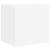 Comodă TV de perete cu lumini LED, alb, 40,5x35x40 cm GartenMobel Dekor