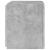 Comodă TV de perete cu lumini LED, gri beton, 40,5x35x40 cm GartenMobel Dekor