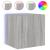 Comodă TV de perete cu lumini LED, gri sonoma, 40,5x35x40 cm GartenMobel Dekor