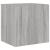 Comode TV cu lumini LED, 2 buc., gri sonoma, 40,5x35x40 cm GartenMobel Dekor