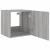 Comode TV cu lumini LED, 2 buc., gri sonoma, 40,5x35x40 cm GartenMobel Dekor