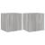Comode TV cu lumini LED, 2 buc., gri sonoma, 40,5x35x40 cm GartenMobel Dekor