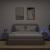 Comode TV cu lumini LED, 2 buc., gri sonoma, 40,5x35x40 cm GartenMobel Dekor