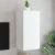 Comodă TV de perete cu lumini LED, alb, 40,5x35x80 cm GartenMobel Dekor