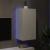 Comodă TV de perete cu lumini LED, alb, 40,5x35x80 cm GartenMobel Dekor