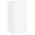 Comodă TV de perete cu lumini LED, alb, 40,5x35x80 cm GartenMobel Dekor